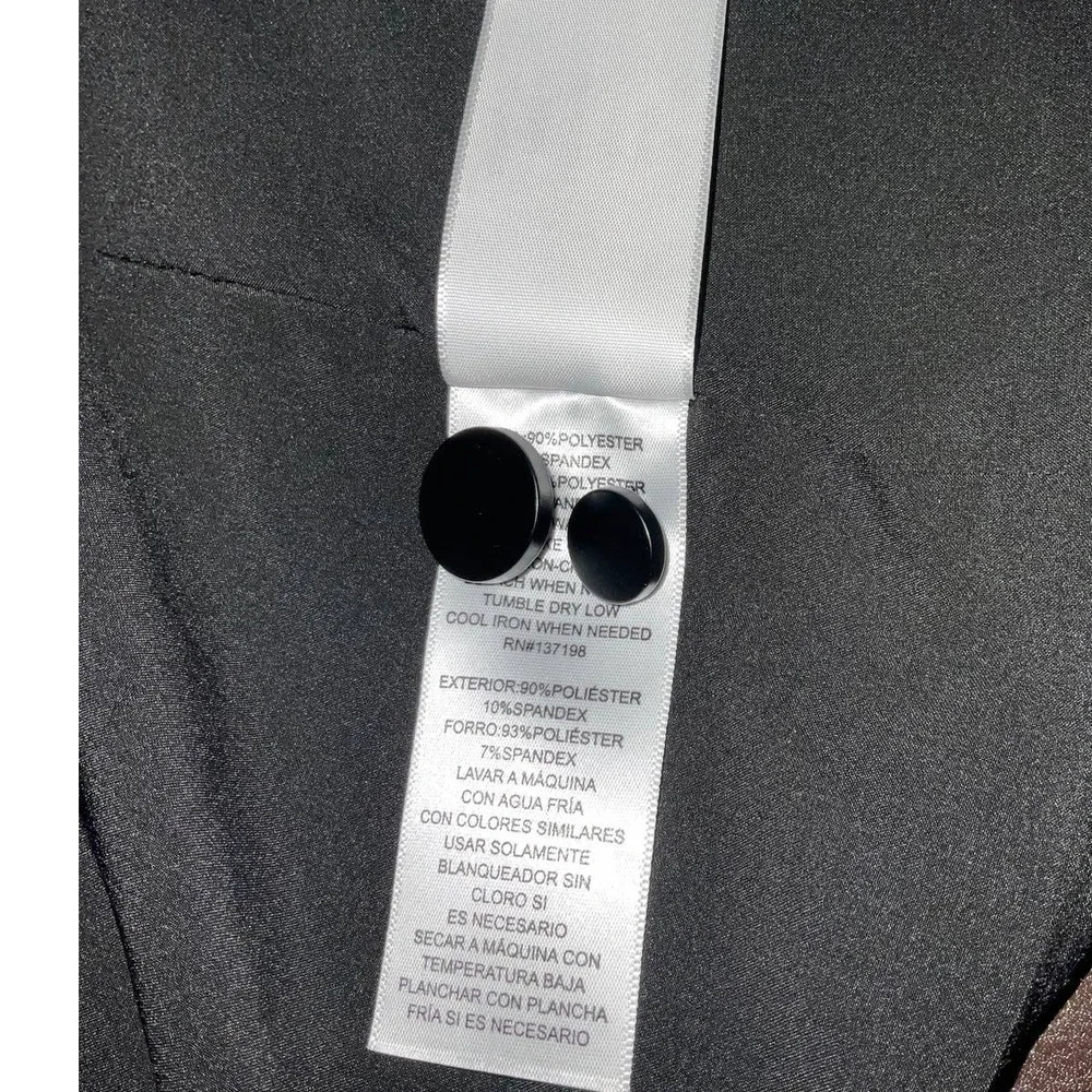 Nina Parker PRINTED BLAZER COLOR: Cheetah Brown SIZE: 2X NWT - Picture 6 of 11